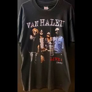 Authentic 1993 Van Halen Tour T Shirt